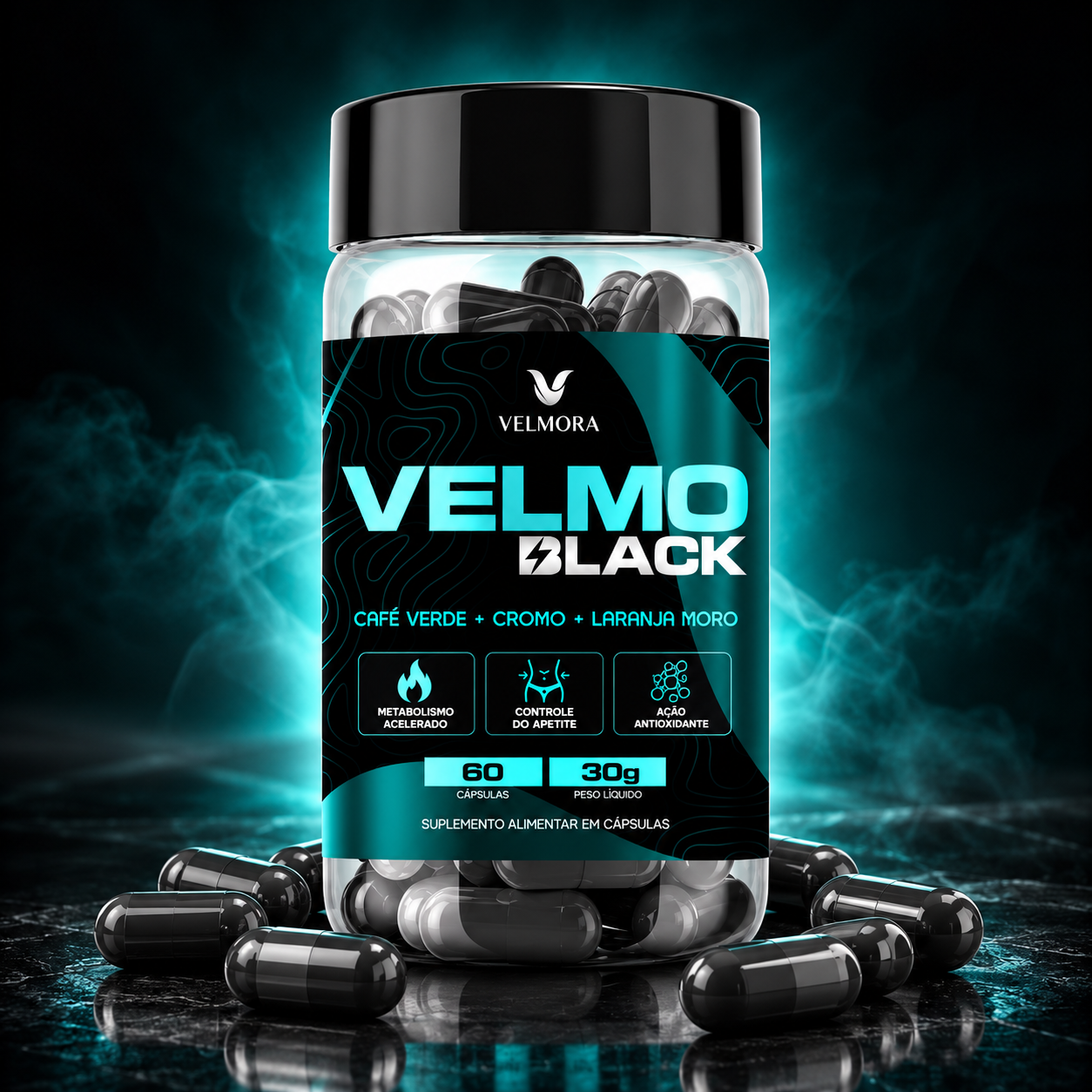 Velmo Black Cápsulas